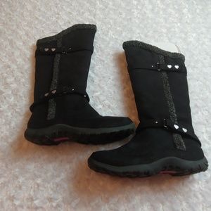 New Girls Sam & Libby Black Boots size 5 medium